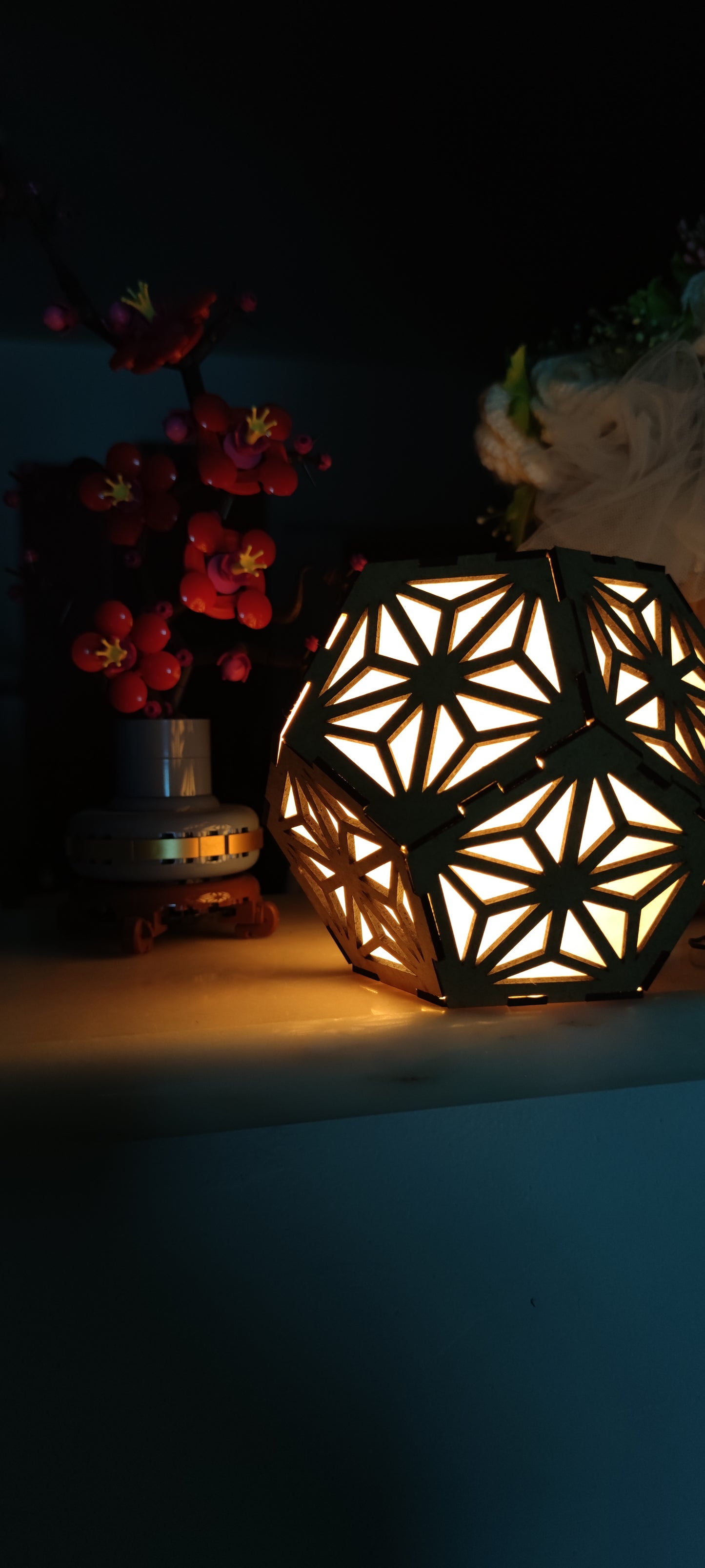 Lampe Kumiko DIY