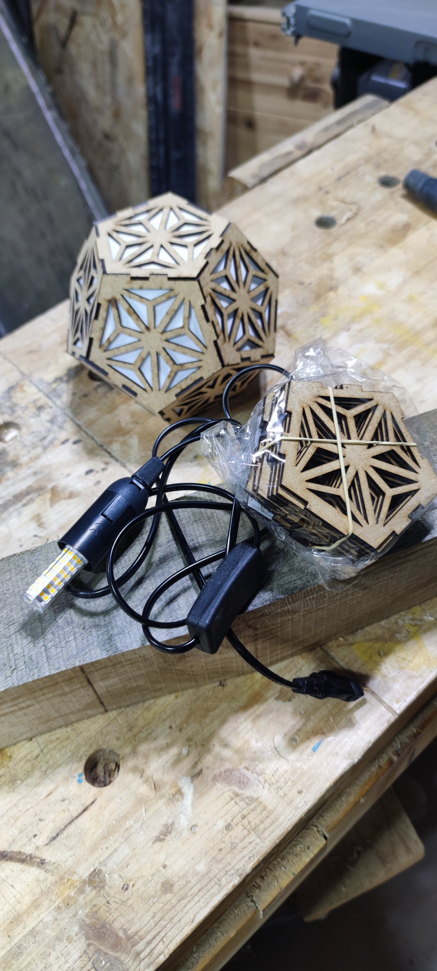 Lampe Kumiko DIY