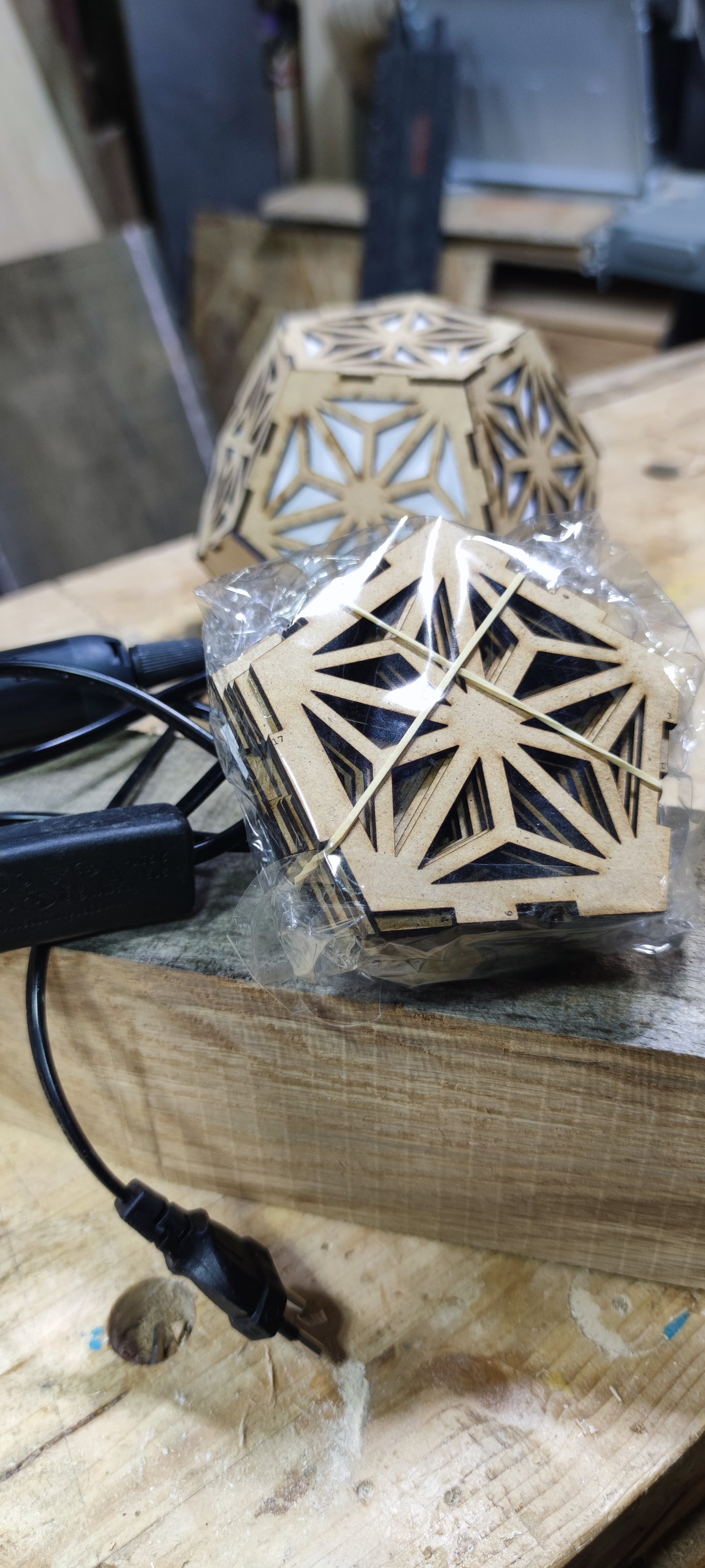 Lampe Kumiko DIY
