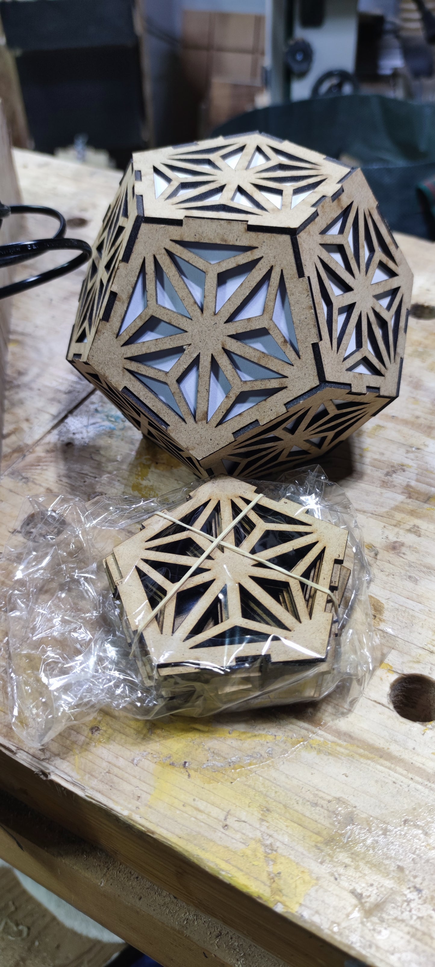 Lampe Kumiko DIY