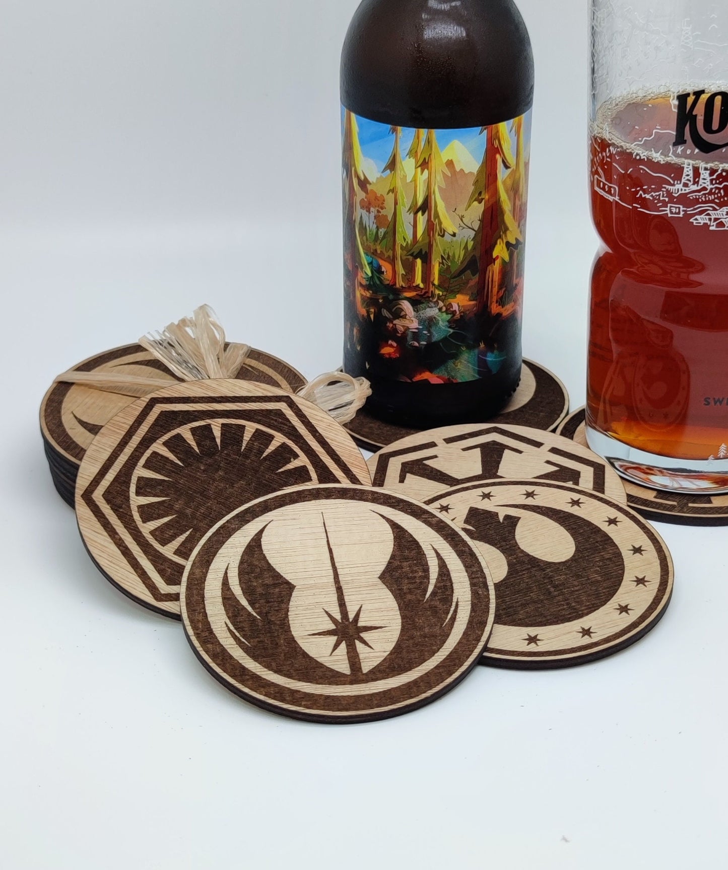 Sous-verre en bois Star Wars - lot de 6