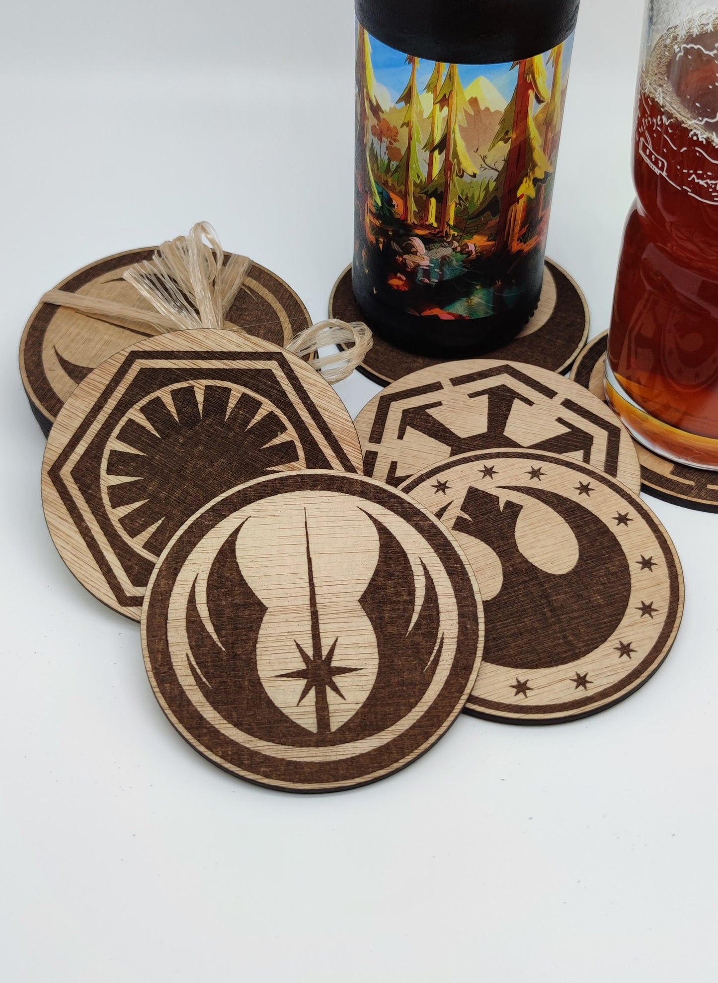 Sous-verre en bois Star Wars - lot de 6