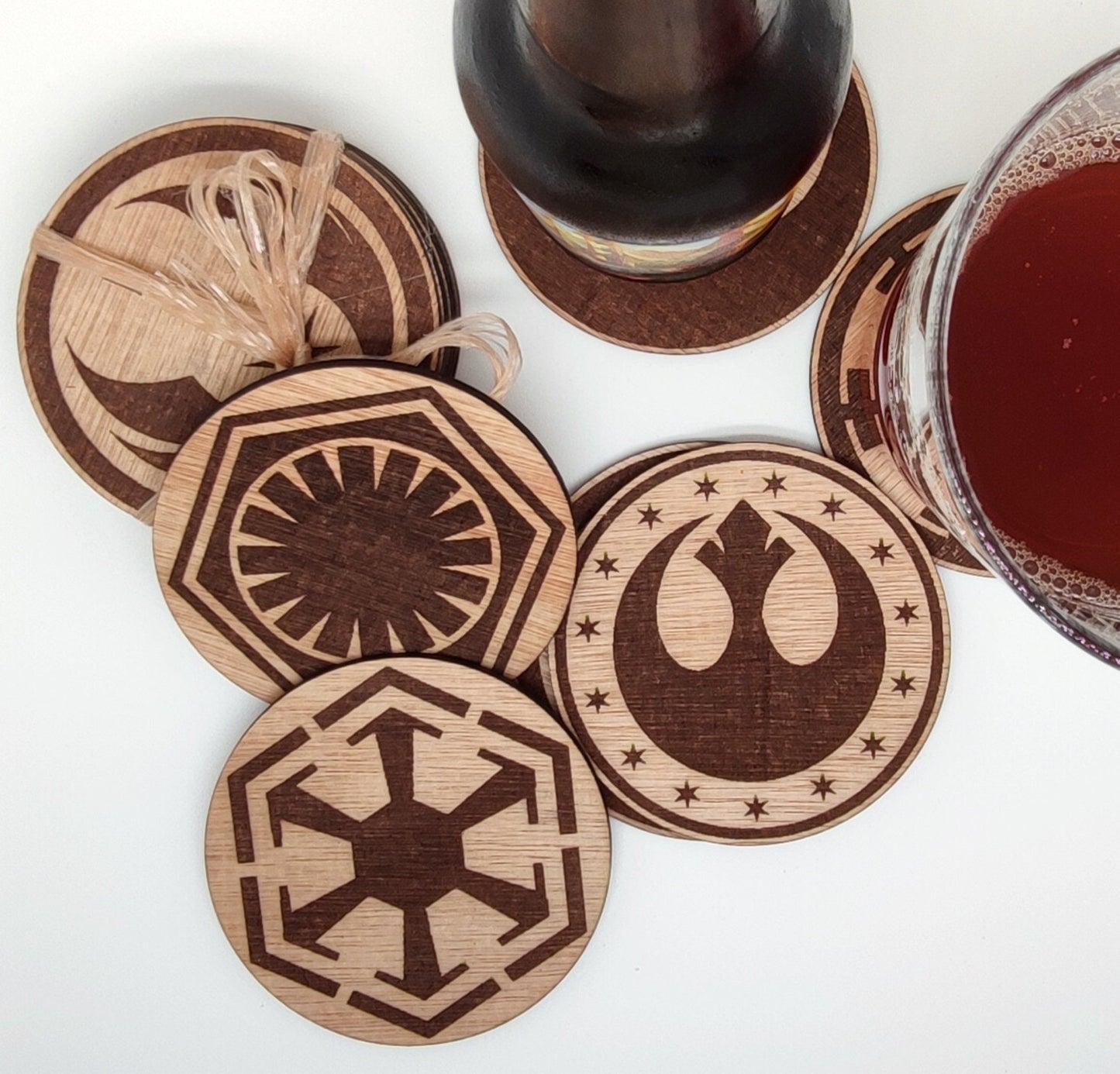 Sous-verre en bois Star Wars - lot de 6