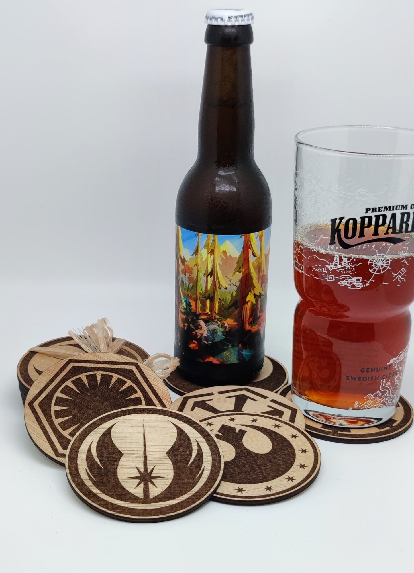 Sous-verre en bois Star Wars - lot de 6
