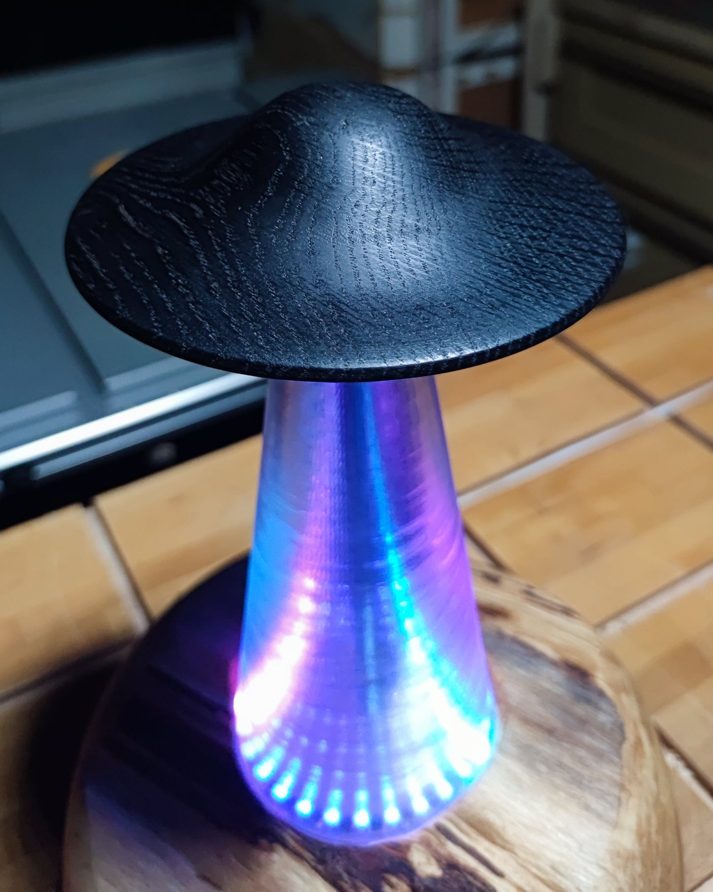 Lampe "OVNI" - création unique