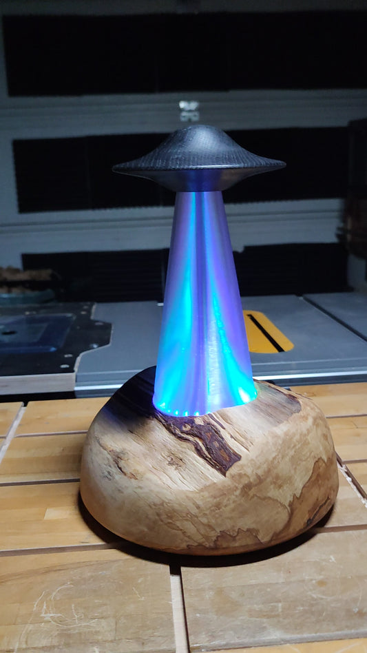 Lampe "OVNI" - création unique